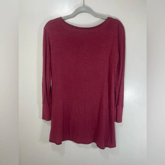 Caite by Anthropologie Cotton Embroidered High Low Hem Pullover Top Tunic Size S - Picture 4 of 11